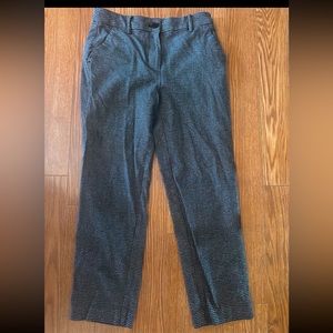 LOFT houndstooth straight leg Trousers-0